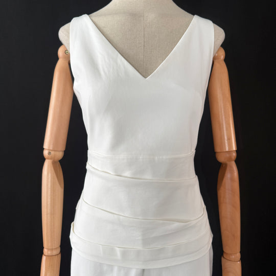 AKRIS White Dress
