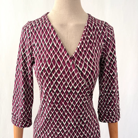 DIANE VON FURSTENBERG Silk Wrap Dress