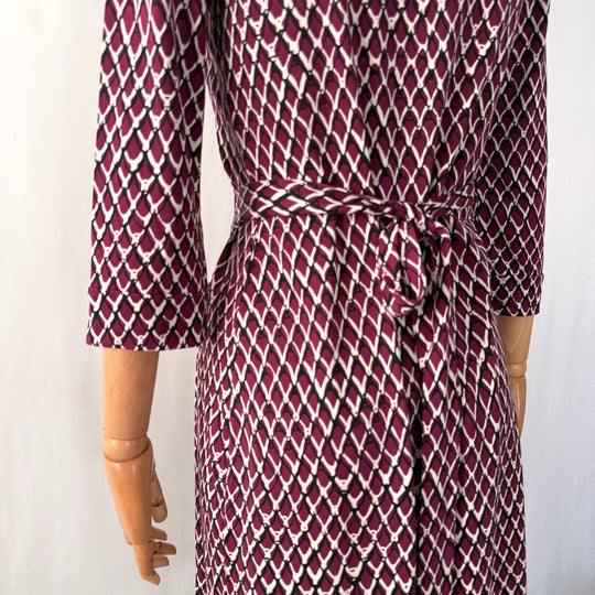 DIANE VON FURSTENBERG Silk Wrap Dress