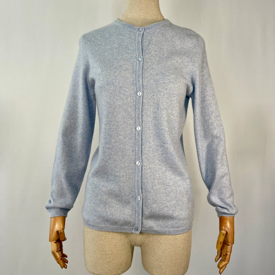 Cardigan en cachemire double fil REPEAT