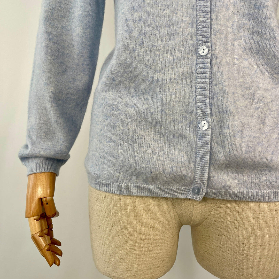 Cardigan en cachemire double fil REPEAT