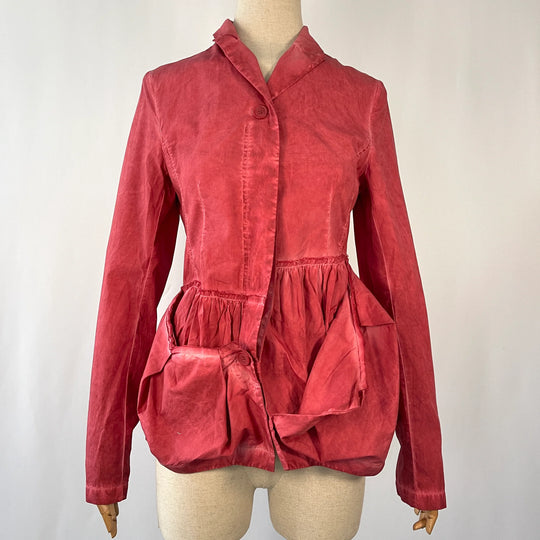 RUNDHOLZ Neue handgefärbte Jacke