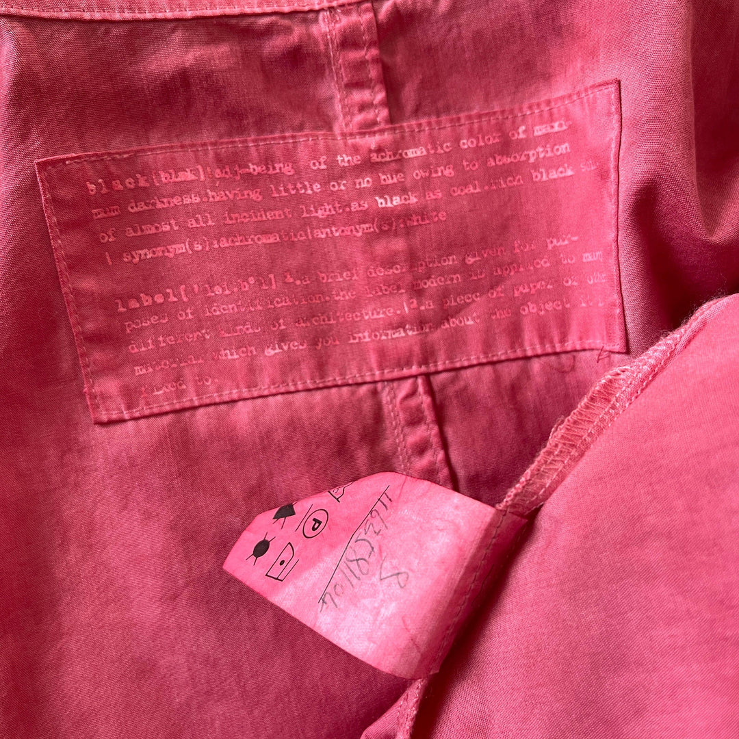 RUNDHOLZ Neue handgefärbte Jacke