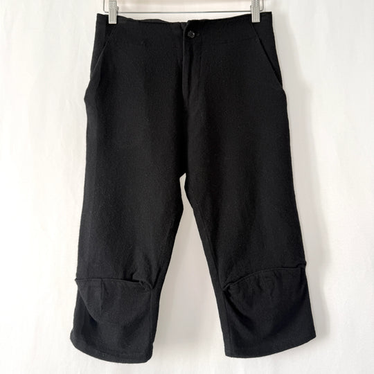 YOHJI YAMAMOTO Knee-Length Wool Shorts