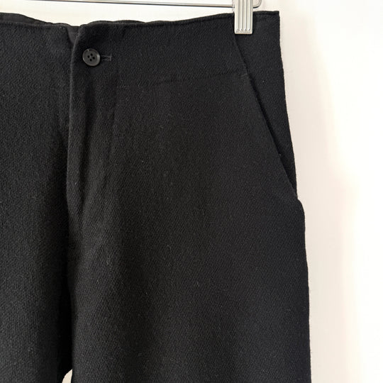 YOHJI YAMAMOTO Knee-Length Wool Shorts