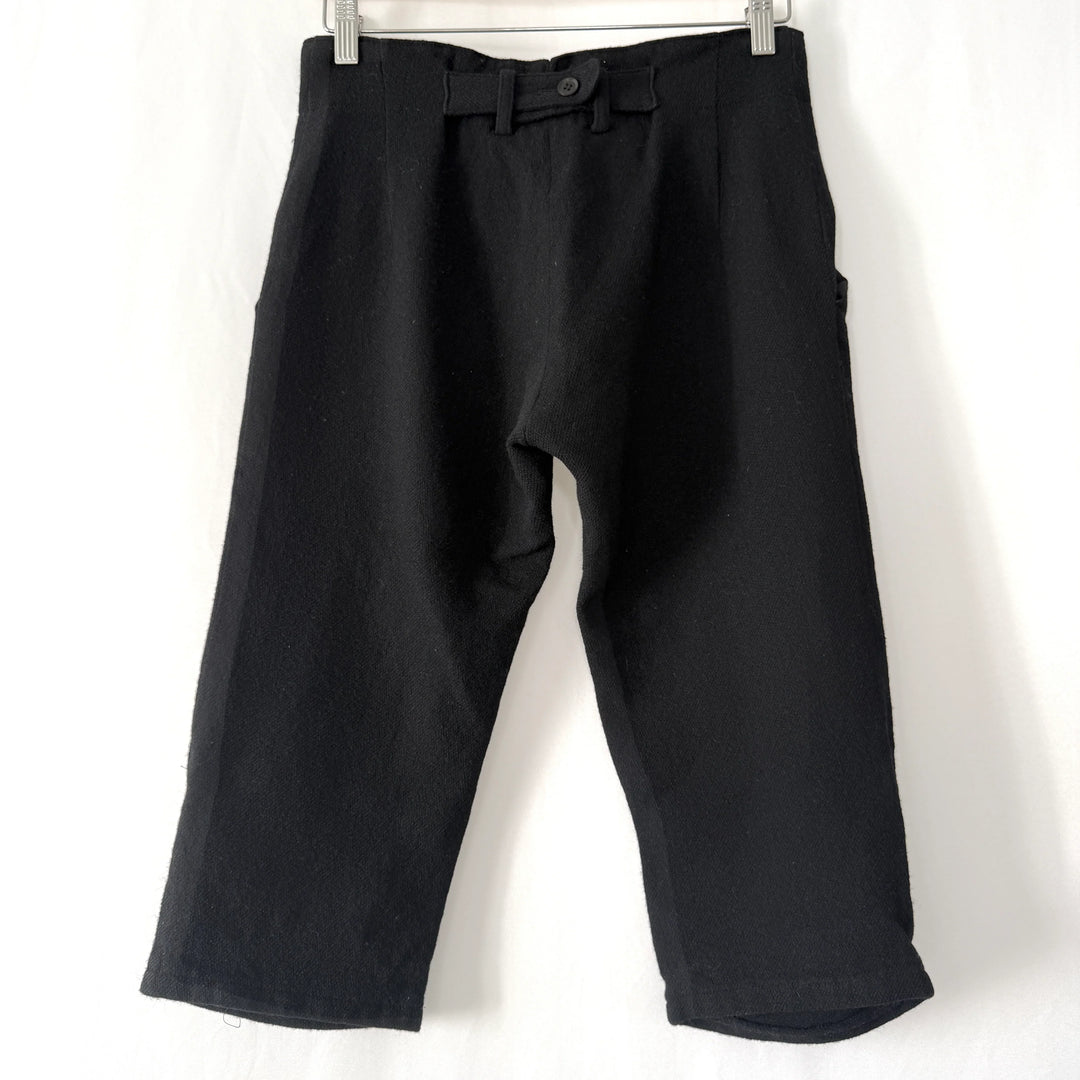 YOHJI YAMAMOTO Knee-Length Wool Shorts