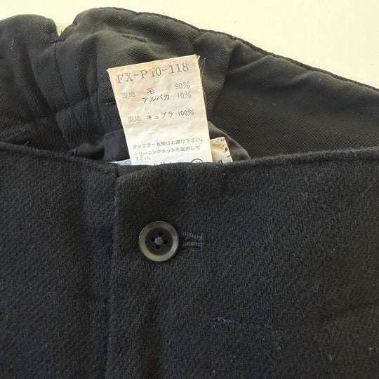 YOHJI YAMAMOTO Knee-Length Wool Shorts