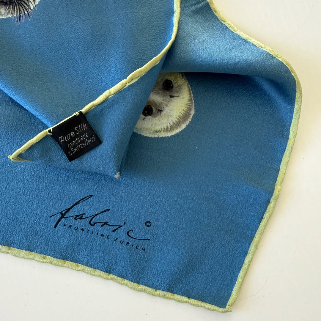 FABRIC FRONTLINE Satin Silk Scarf