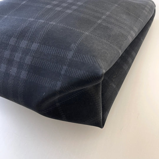 BURBERRY Check Canvas Tote Bag