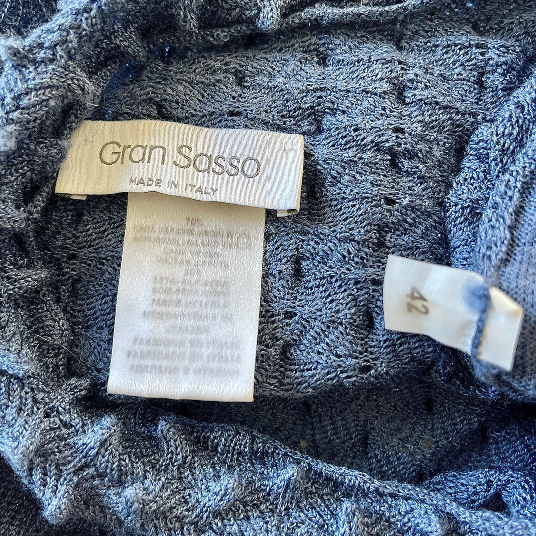 GRAN SASSO Wool/Silk Sweater