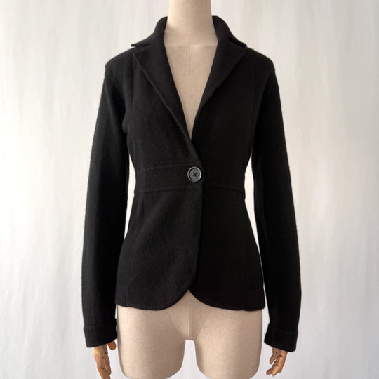 Cardigan en cachemire noir REPEAT