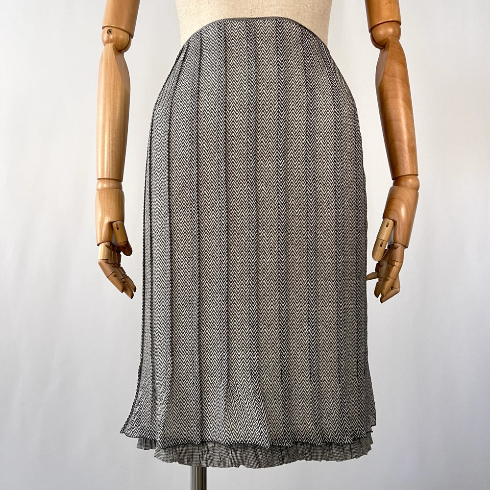 AKRIS Silk Skirt