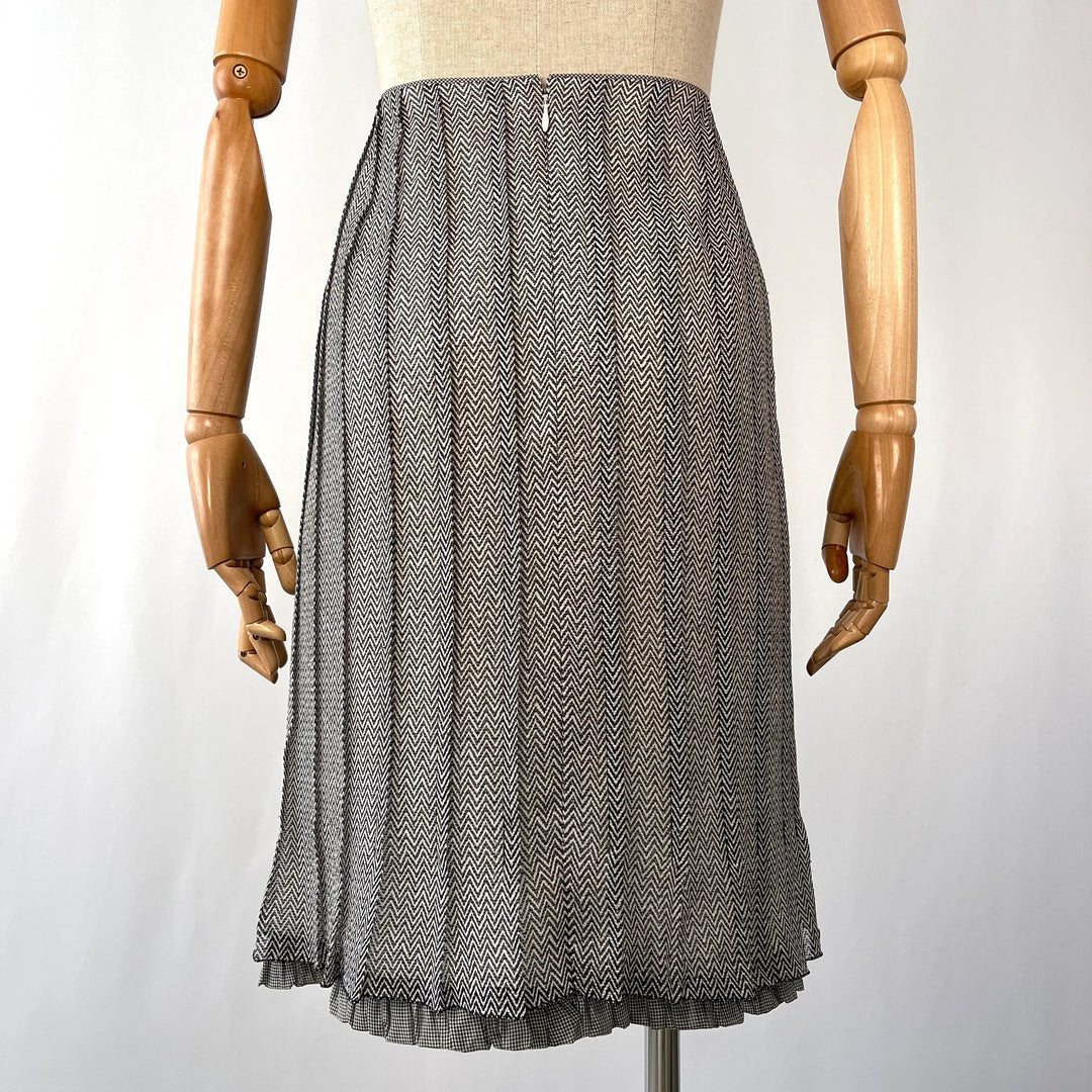 AKRIS Silk Skirt