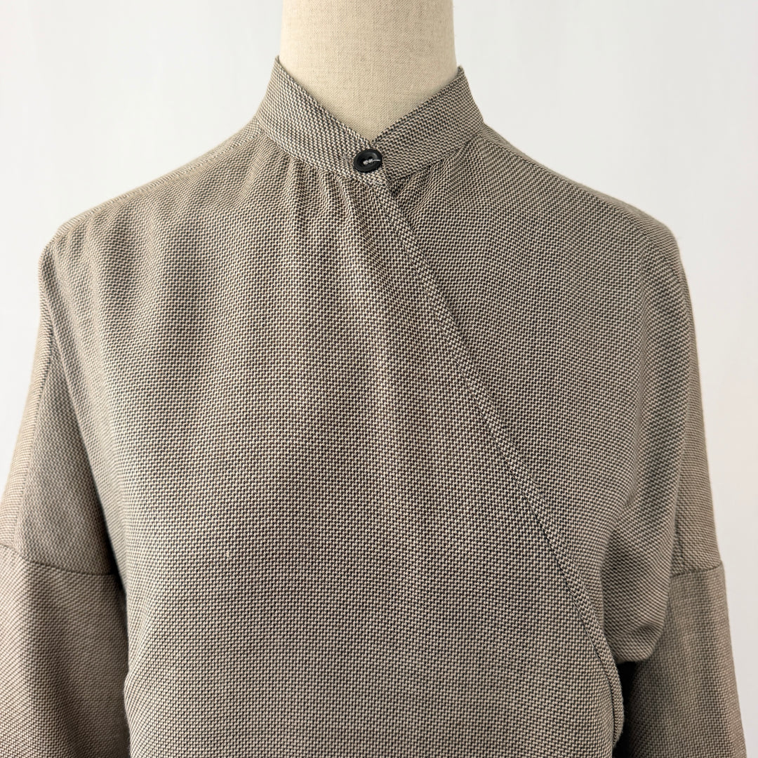 PARADIS DES INNOCENTS Silk &amp; Wool Dress