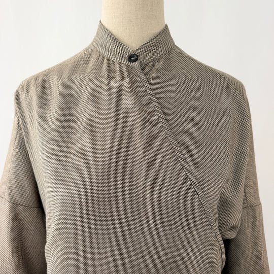 PARADIS DES INNOCENTS Silk &amp; Wool Dress