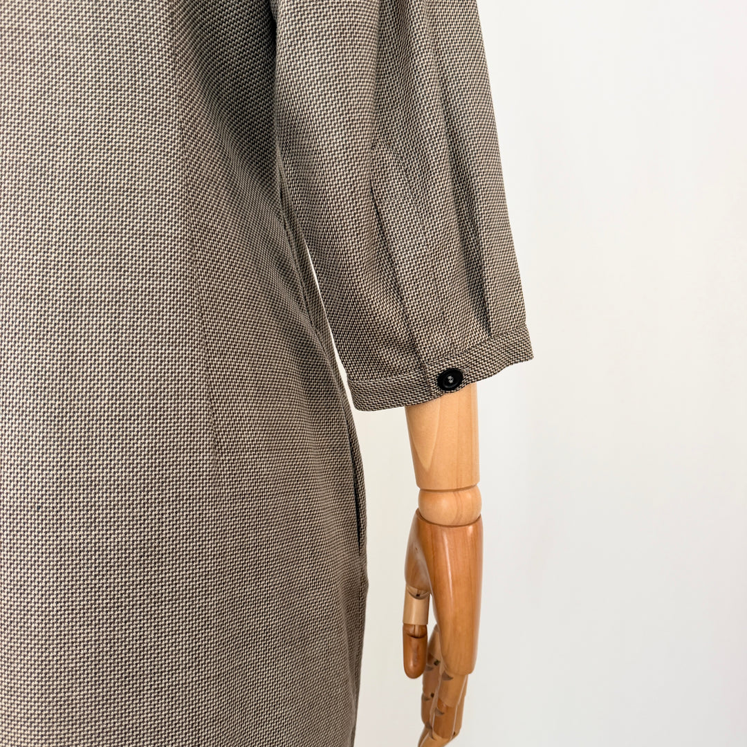 PARADIS DES INNOCENTS Silk &amp; Wool Dress