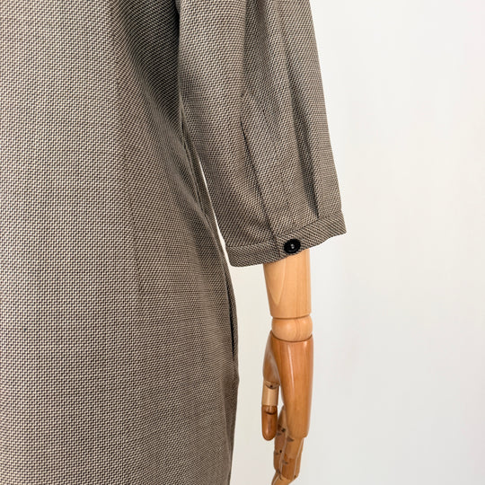 PARADIS DES INNOCENTS Silk &amp; Wool Dress