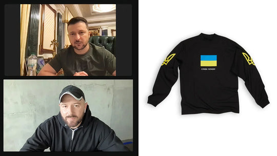 T-shirt à manches longues caritatif Balenciaga x United24 - Neuf avec étiquette