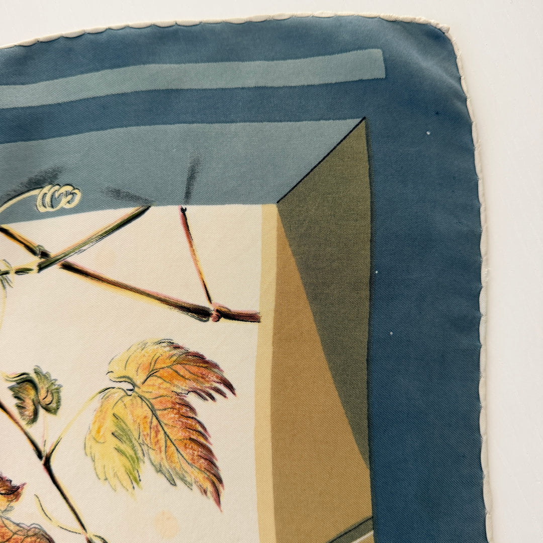 Vintage Hermès Paris “À la Fenêtre du Chasseur” Silk Scarf – Henri de Linarès