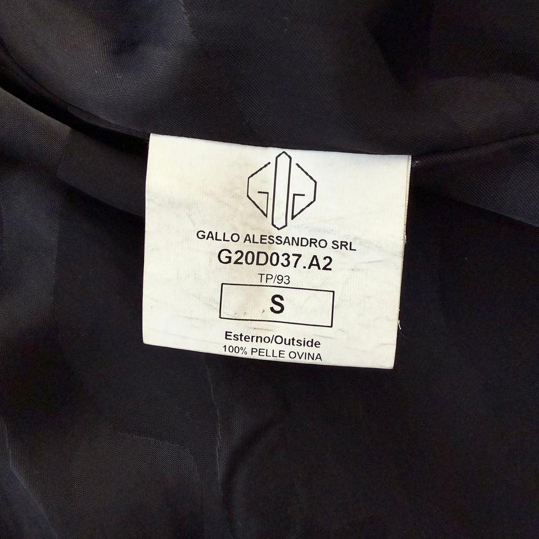 Golden Goose Deluxe Brand Black Leather Biker Jacket