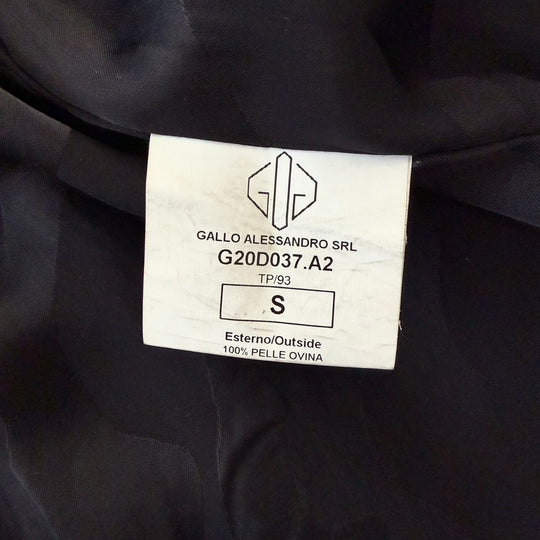 Golden Goose Deluxe Brand Black Leather Biker Jacket