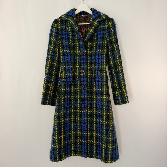 Dolce &amp; Gabbana Multicolour Wool Bouclé Coat