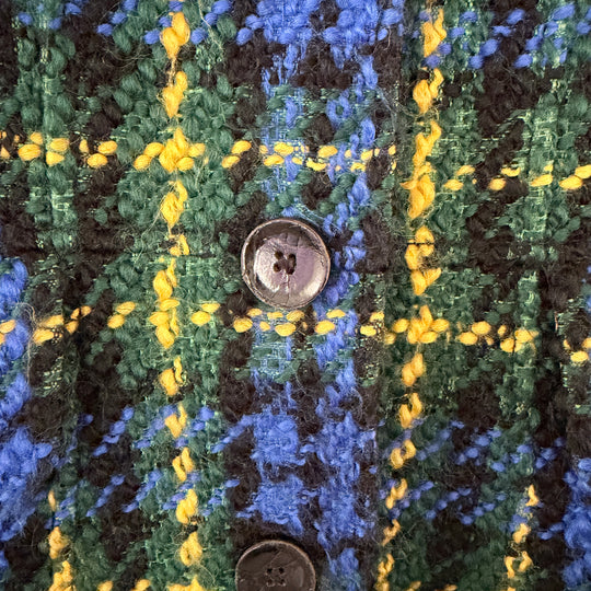 Dolce &amp; Gabbana Multicolour Wool Bouclé Coat