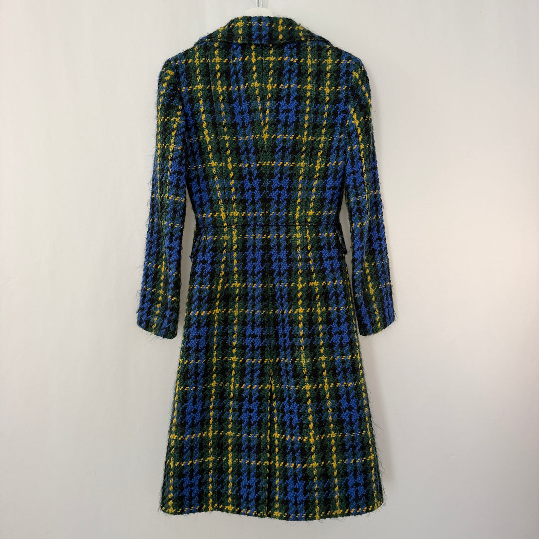 Dolce &amp; Gabbana Multicolour Wool Bouclé Coat