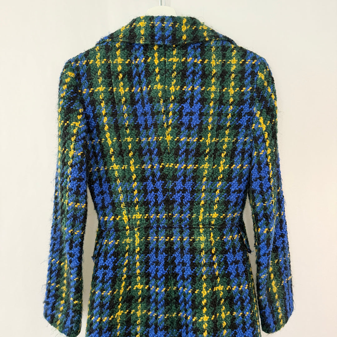 Dolce &amp; Gabbana Multicolour Wool Bouclé Coat