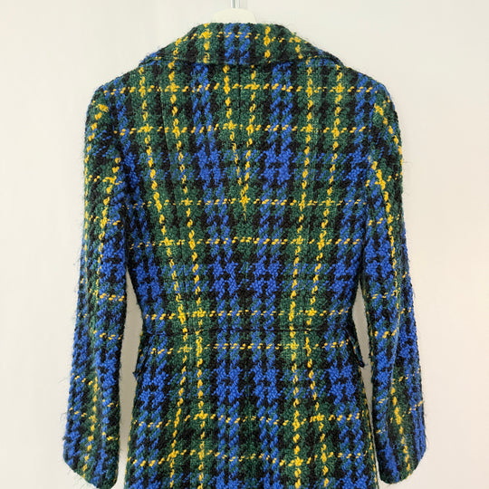 Dolce &amp; Gabbana Multicolour Wool Bouclé Coat