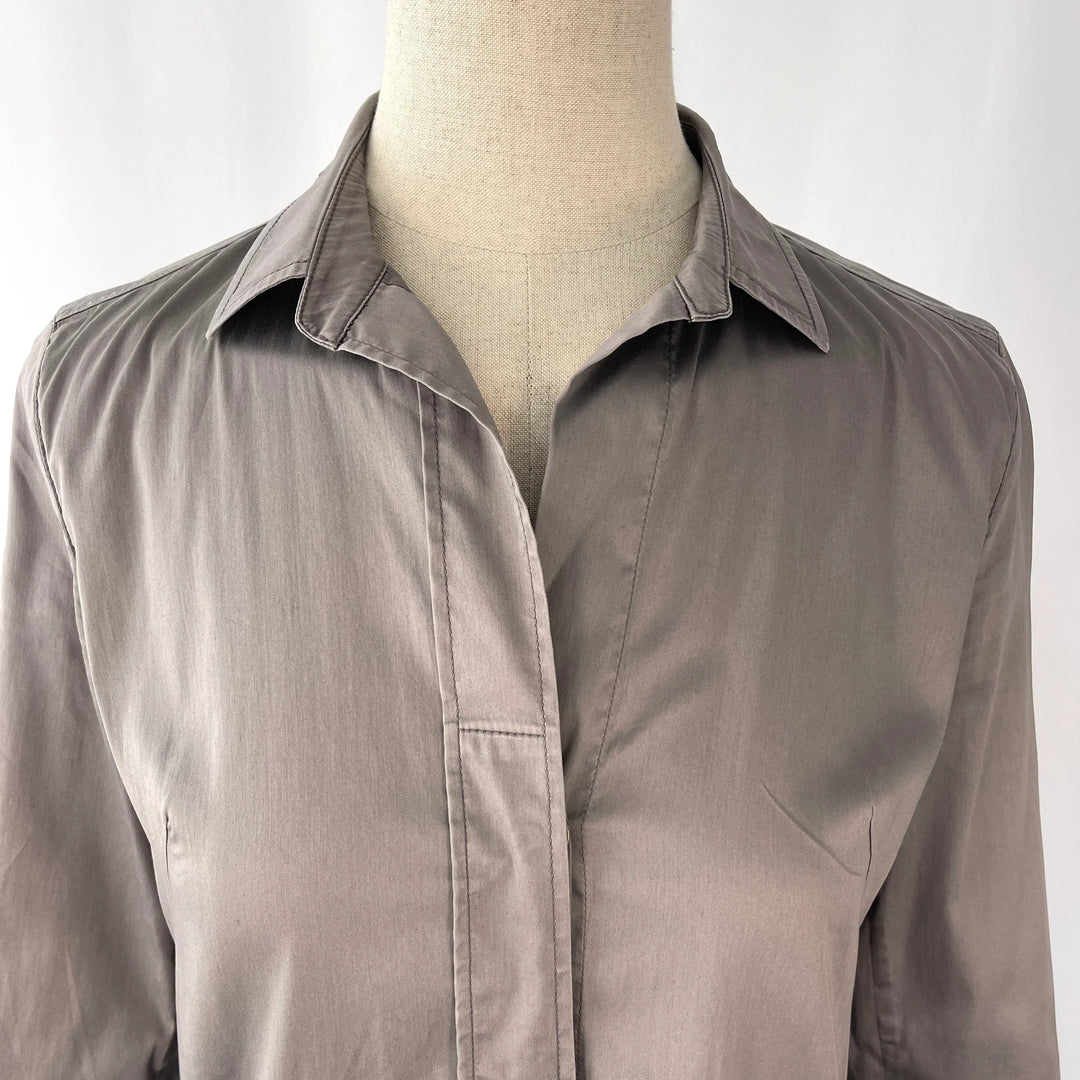 AKRIS Gray Cotton Dress