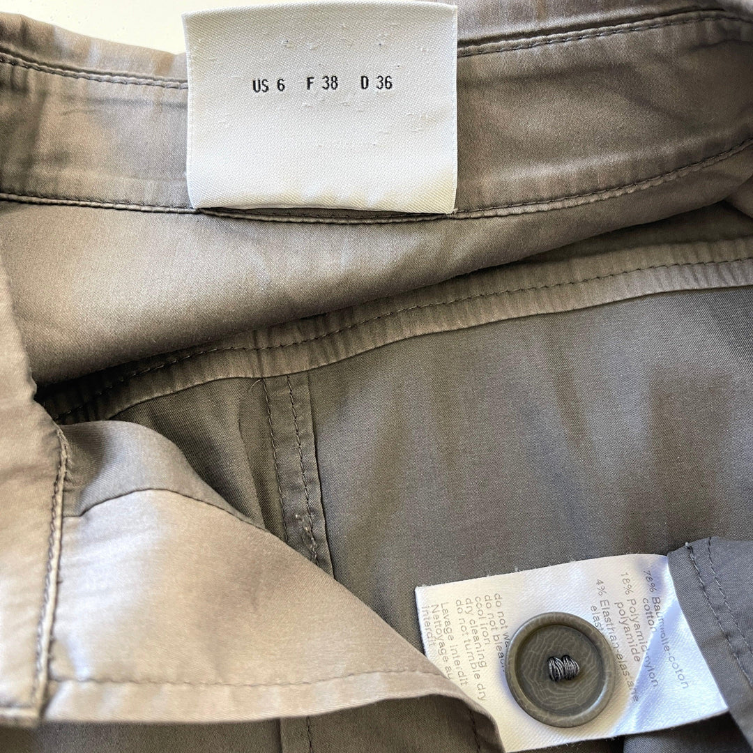 AKRIS Gray Cotton Dress