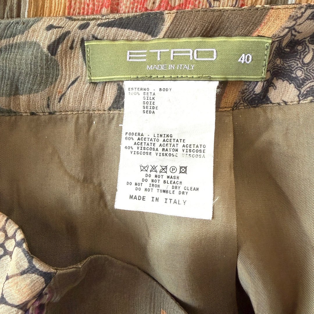 ETRO Silk Skirt
