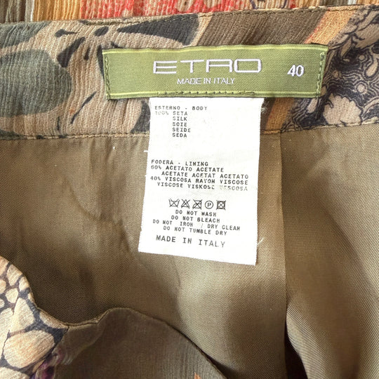 ETRO Silk Skirt