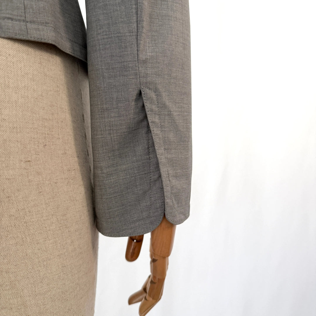 AKRIS Wool Gray Blazer
