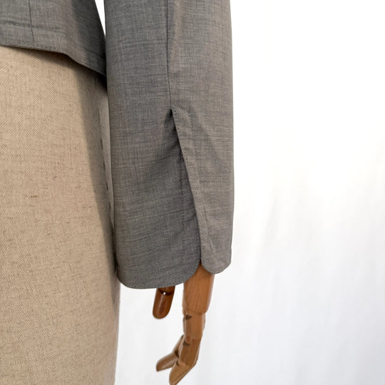 AKRIS Wool Gray Blazer