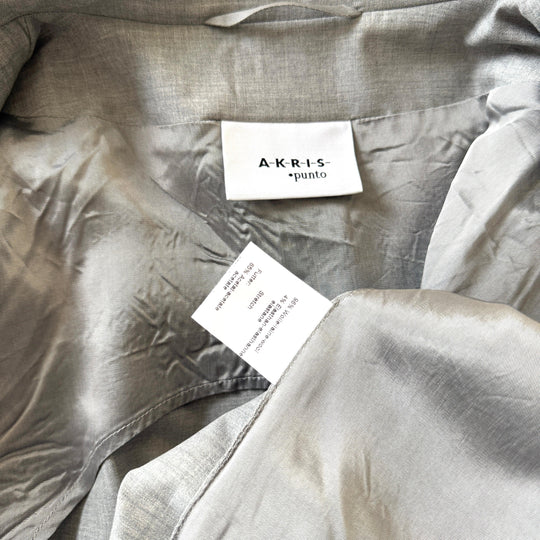 AKRIS Wool Gray Blazer