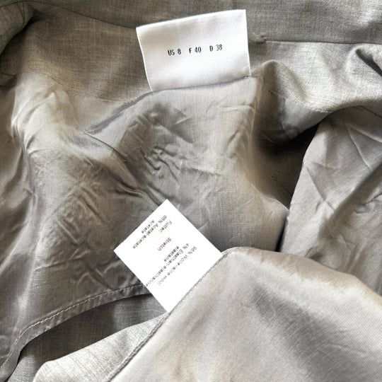 AKRIS Wool Gray Blazer