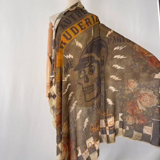 RUDE RIDERS Hand-Crafted Scarf