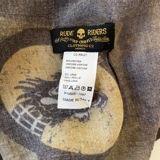 RUDE RIDERS Hand-Crafted Scarf