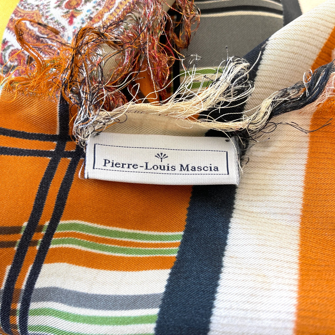PIERRE-LOUIS MASCIA New Fringe Patchwork Shawl