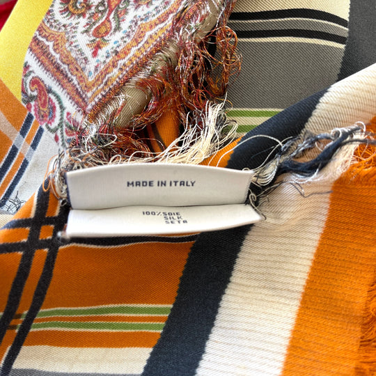 PIERRE-LOUIS MASCIA New Fringe Patchwork Shawl