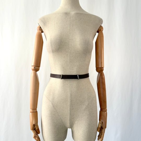 AKRIS Brown Leather Belt