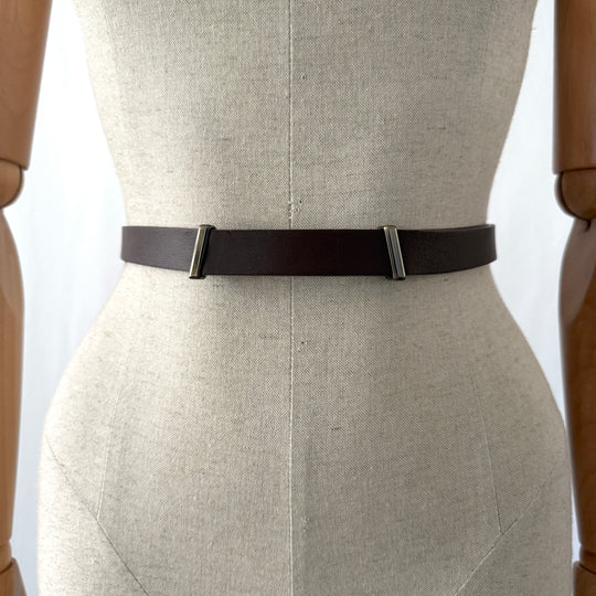 AKRIS Brown Leather Belt