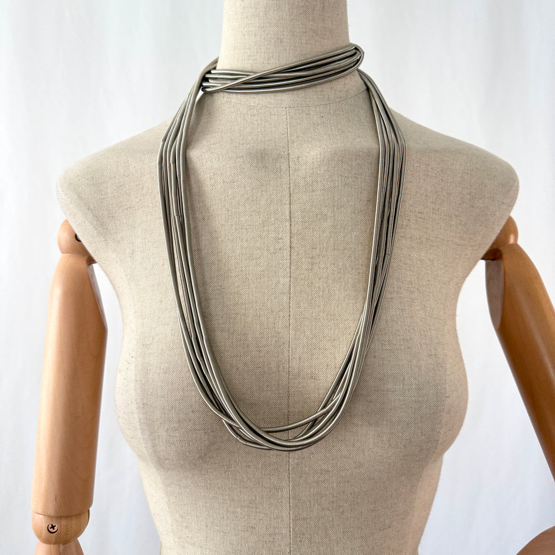Vintage Tiziana Redavid for Issey Miyake – “La Mollla” Spring Jewelry Set (1997)