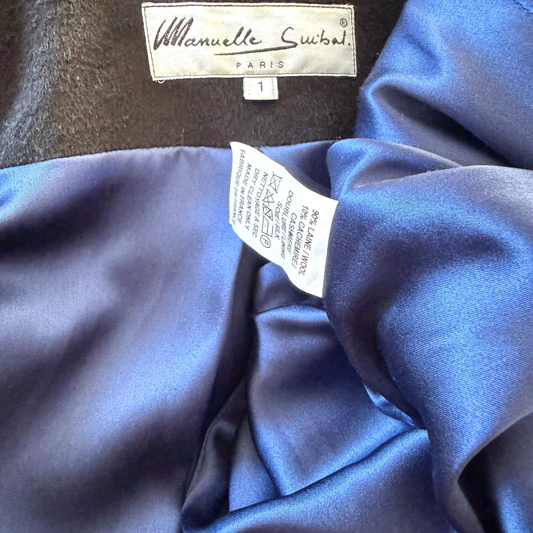 MANUELLE GUIBAL PARIS Wool & Cashmere Coat