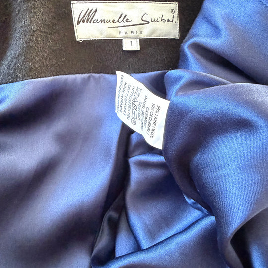 MANUELLE GUIBAL PARIS Wool & Cashmere Coat