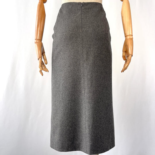 Jupe en laine et cachemire JIL SANDER