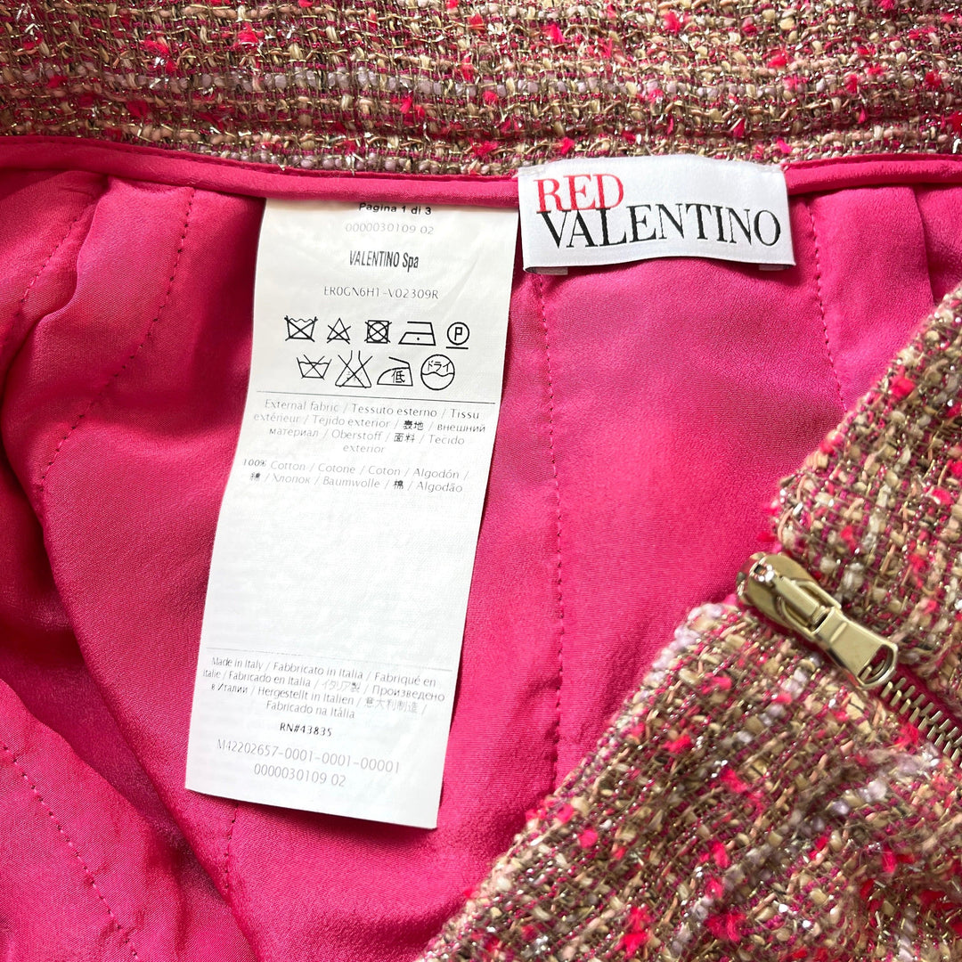 Jupe en tweed RED VALENTINO