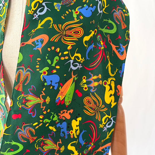 ROBERTO ANGELICO Set of 2 New Silk Scarves